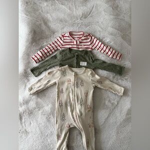Baby Christmas Footies/Onesies Bundle
